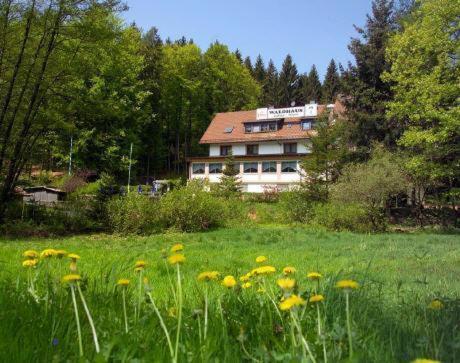 Hotel Waldhaus Mespelbrunn Exterior foto